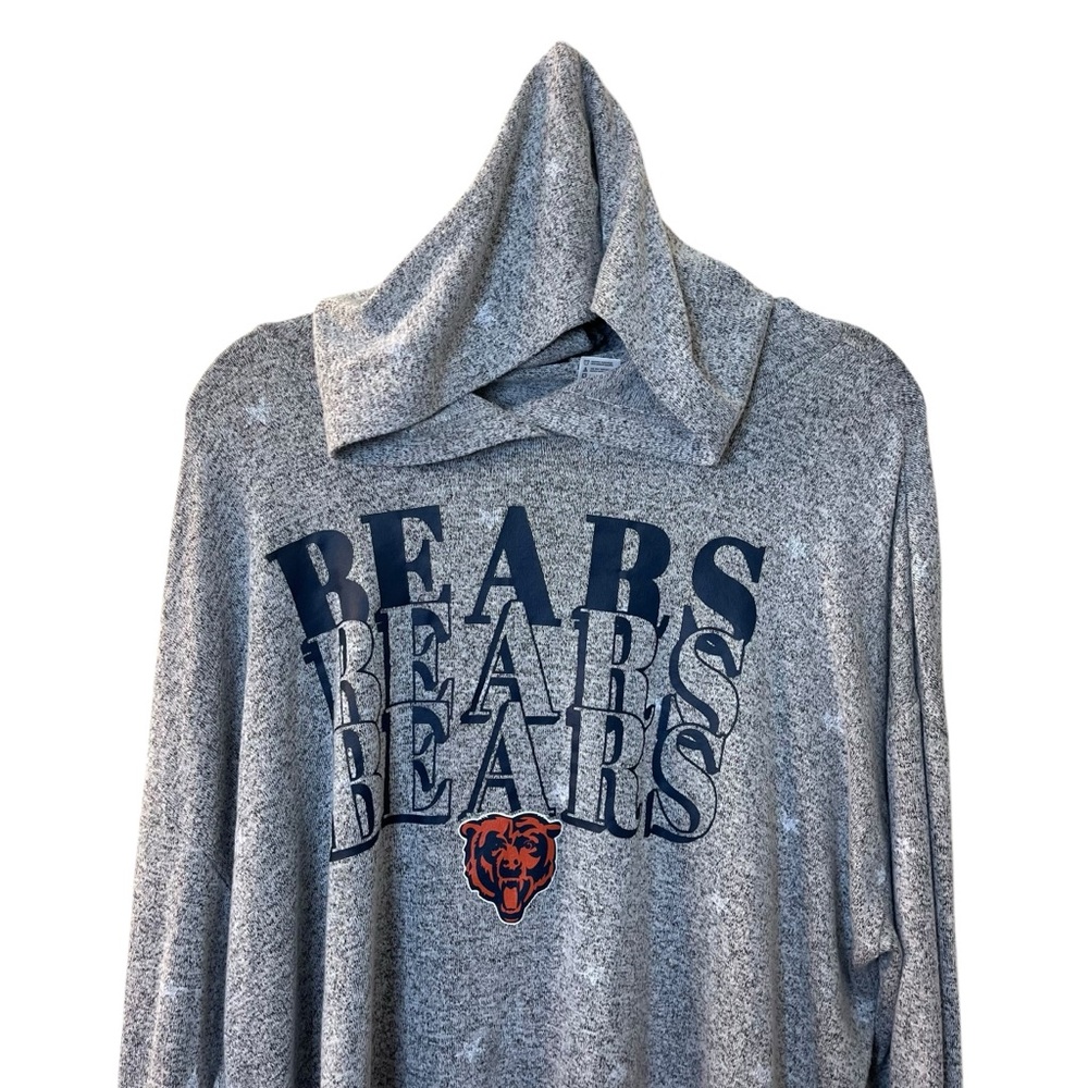 Chicago Bears NFL Team Gray Hoodie XXL - Picture 2 of 6